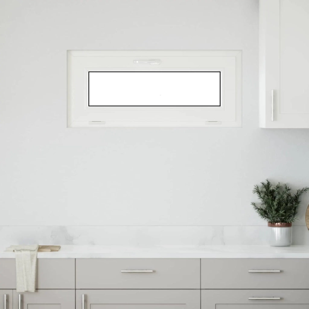 Finestra per Soffitta RISOR 90 x 40 cm PVC e Vetro Bianco 42047223
