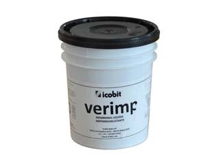 GUAINA LIQUIDA A BASE ACRILICA VERIMP- - Kg.1 bituminosa rossa - 6 pezzi ICOBIT