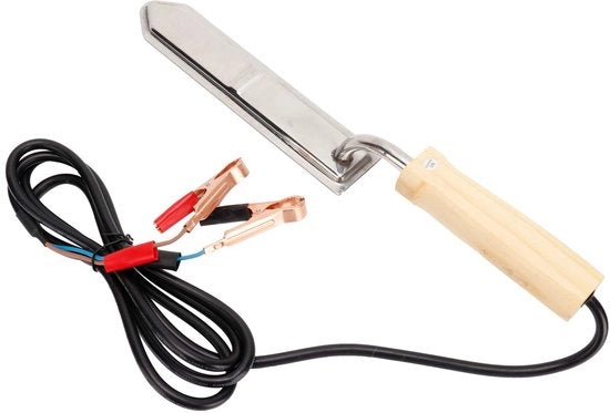 Coltello e Spatola per Aprire e Spremere Miele elettrico