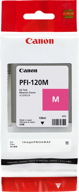 Canon PFI-120M cartuccia d'inchiostro 1 pz Originale Magenta