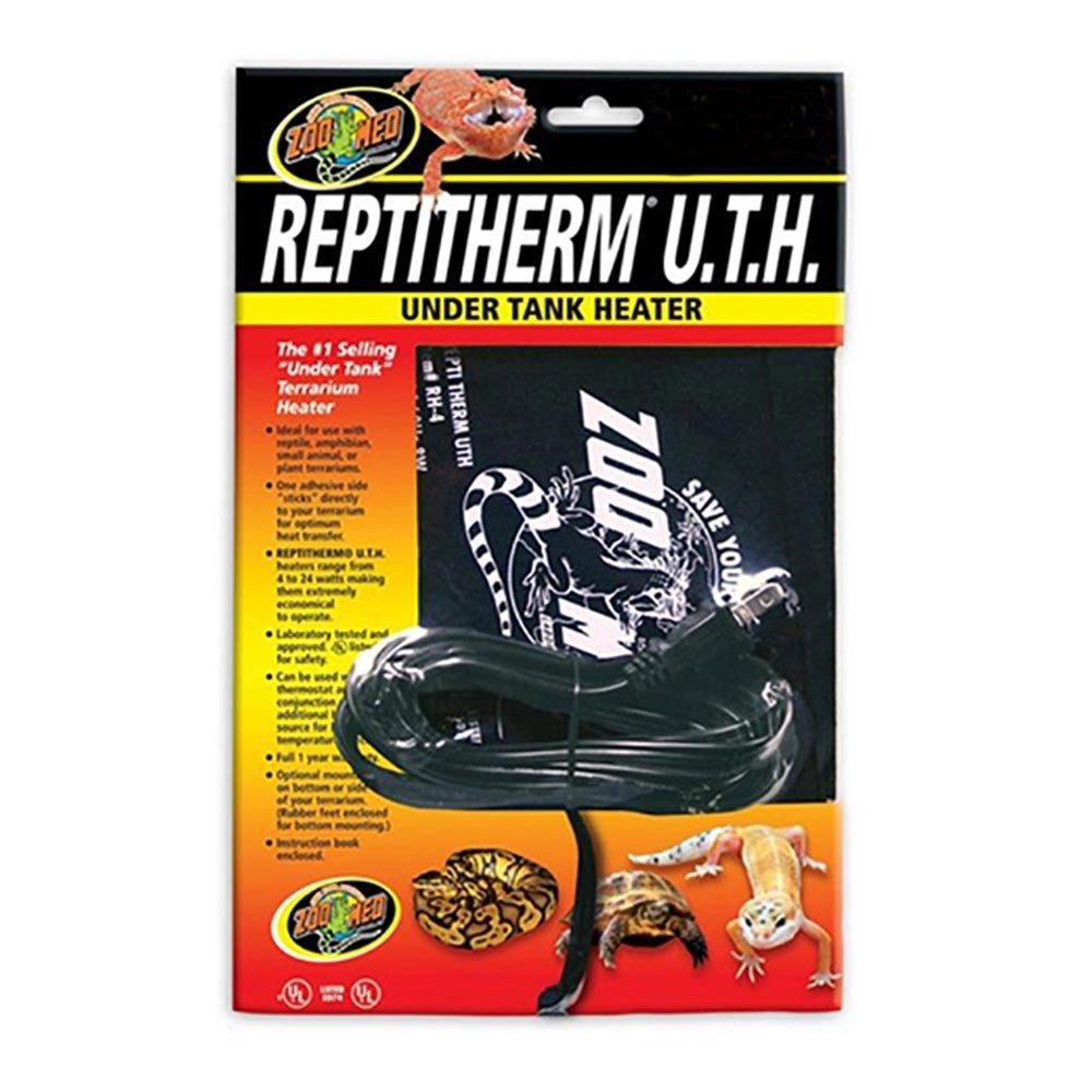 Zoomed Repti Therm UTH formato medium (20x30cm) 16W per terrari da 100 a 120 litri - Tappetino riscaldatore Esterno per rettili