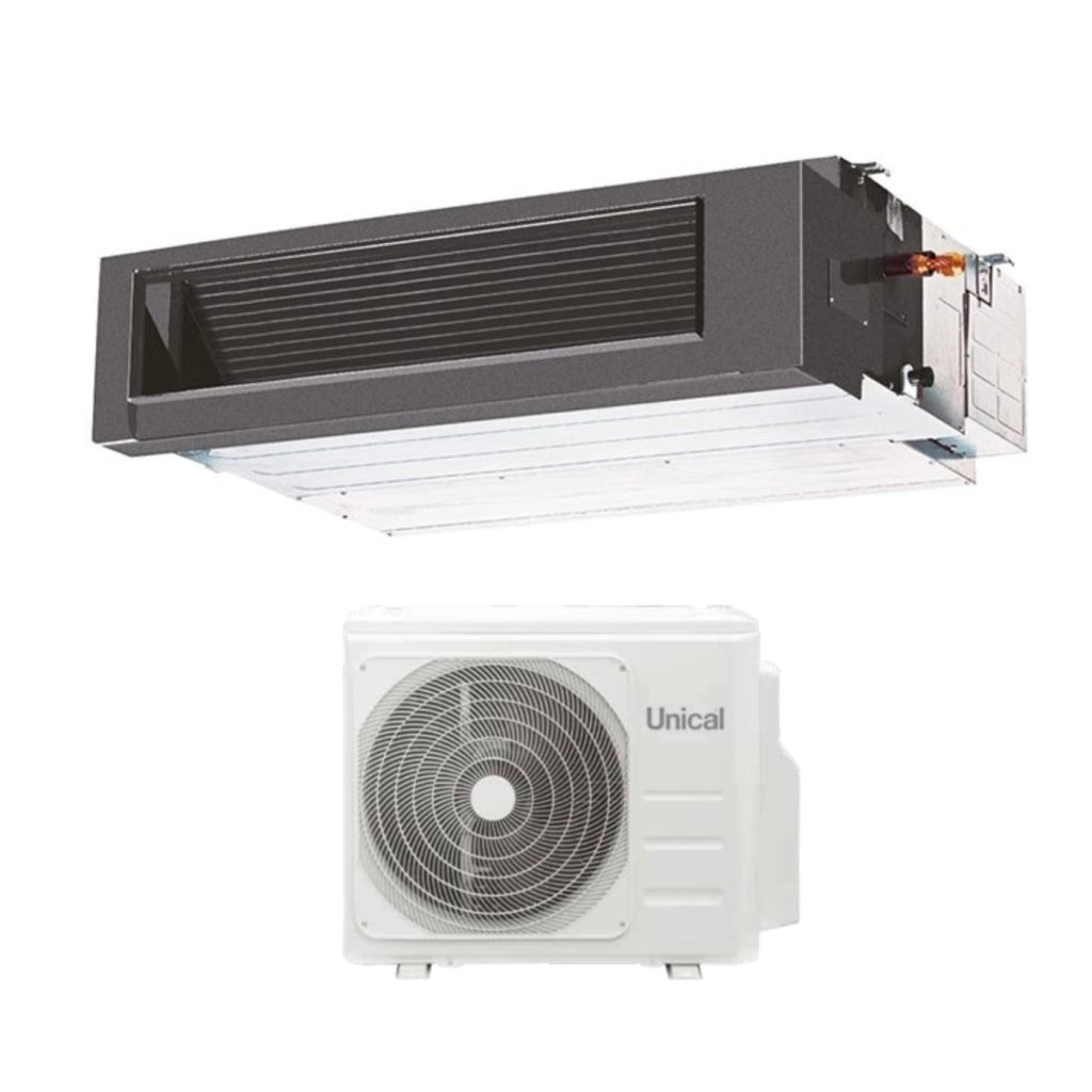 Climatizzatore Condizionatore Unical Canalizzabile 24000 BTU CN11 24H Classe A++/A+ Gas R-32 Wi-Fi Optional
