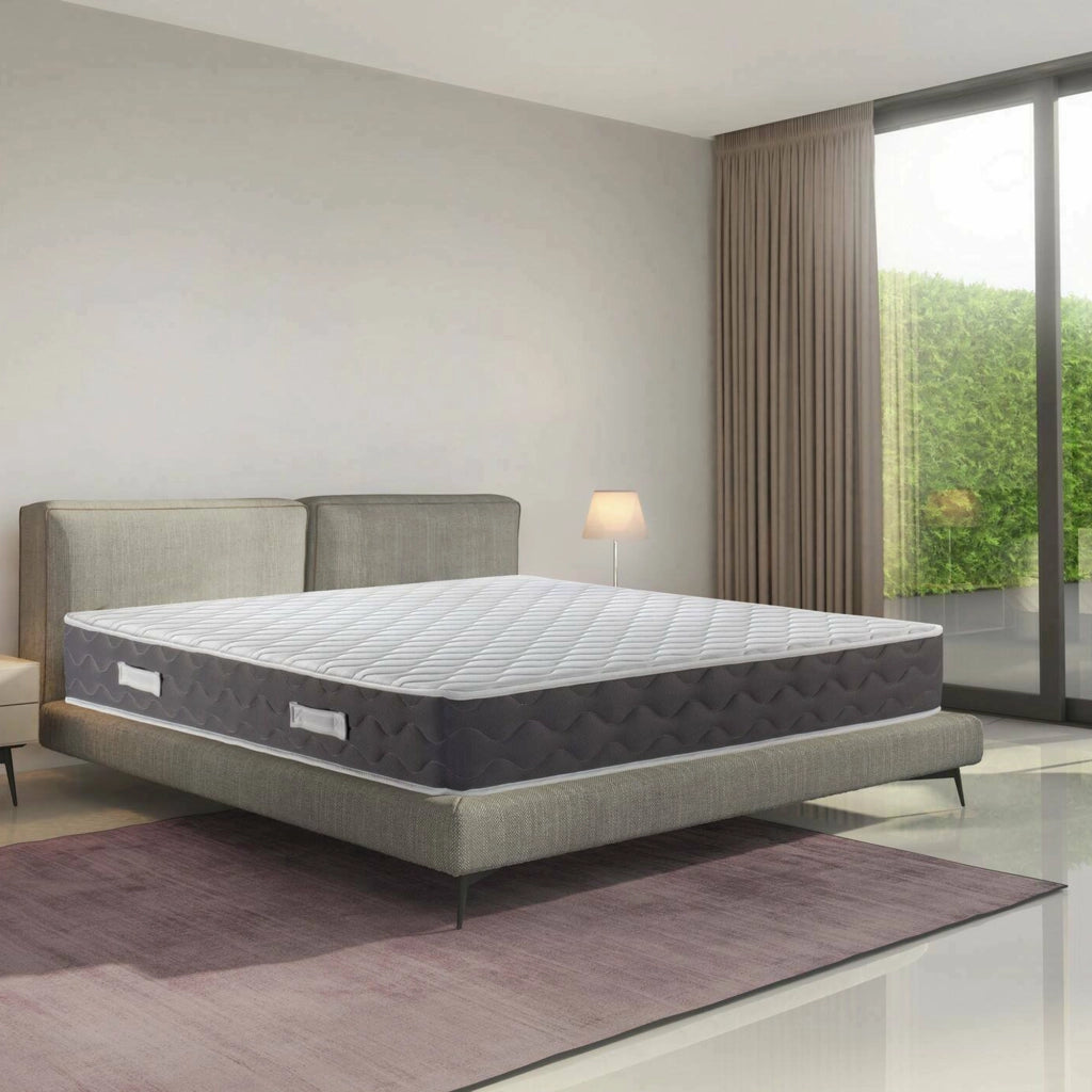 Materasso matrimoniale South, Materasso Memory Foam, Materasso ergonomico, Materasso a molle insacchettate, 100% Made in Italy, 160x200xh28 cm