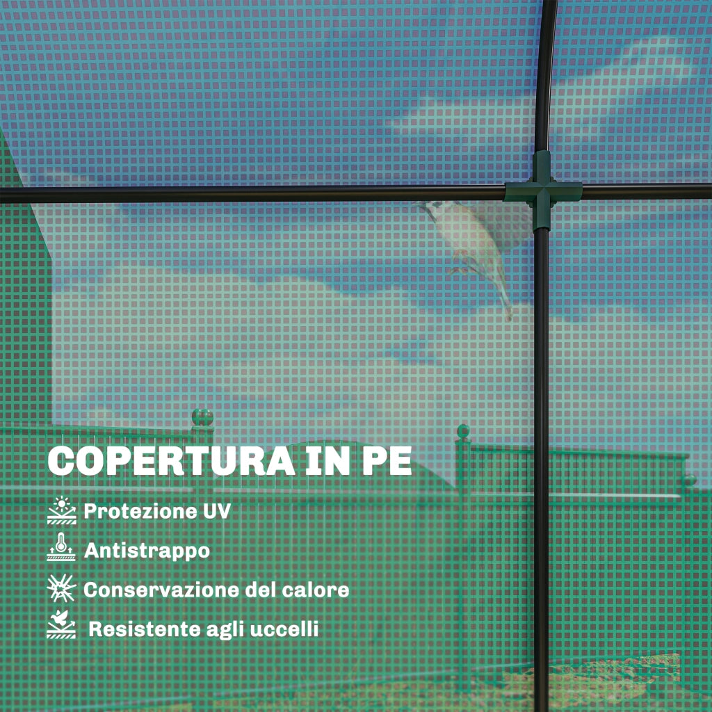 Serra da Giardino ¨C Minimal ¨C Verde 170x68x200 cm