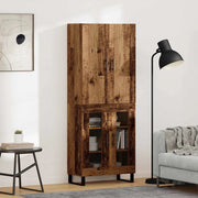Credenza 2 pcs Legno vecchio 69,5 x 34 x 180 cm 3403198