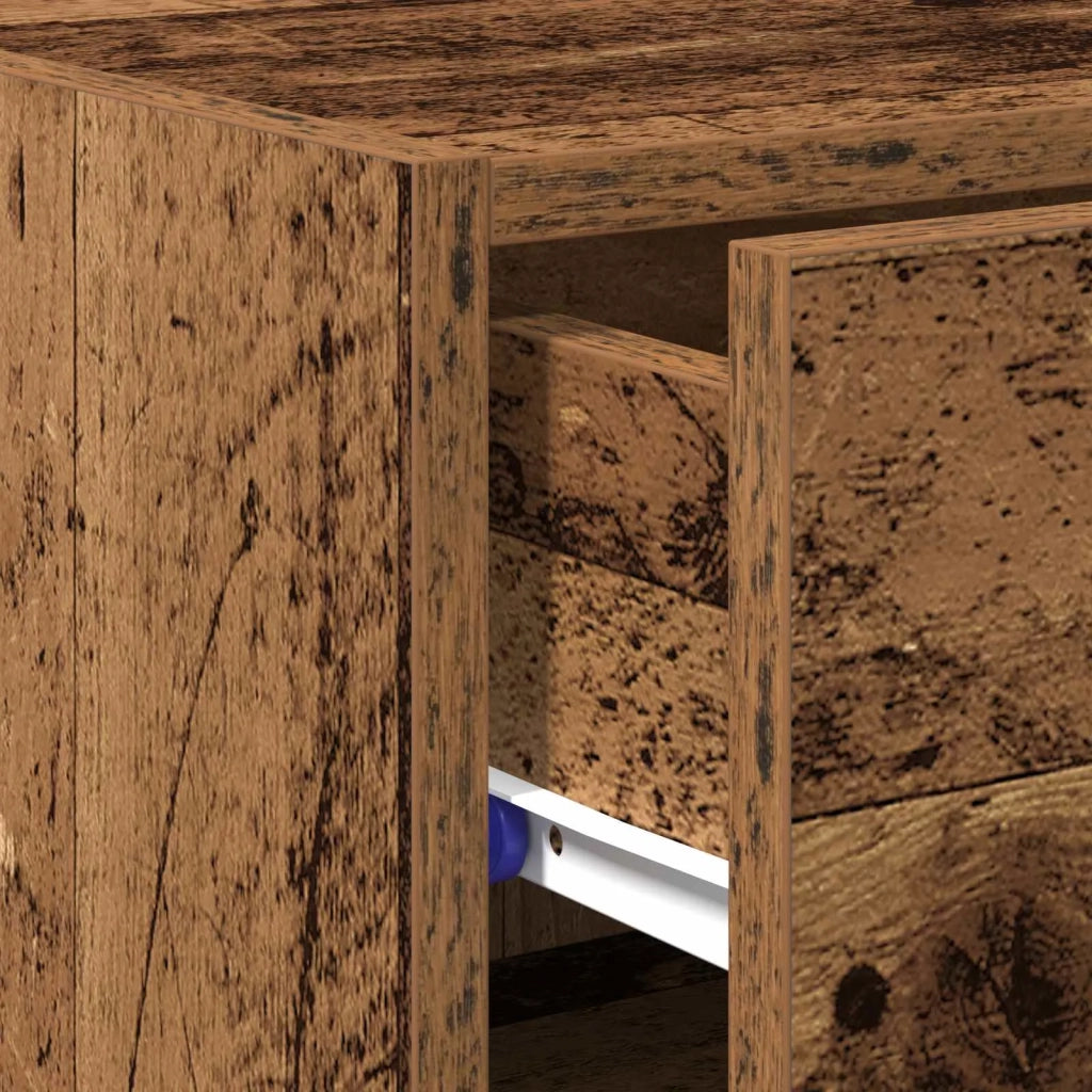 Credenza con cassetto Legno vecchio 50 x 42,5 x 93 cm 868759