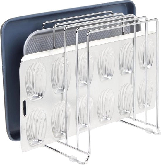 Sostegno di coperchio standard per coperchi di pentole e padelle accessori cucina armadi cucina dispensari superfici cucina metallo libero 5 fori di scarico