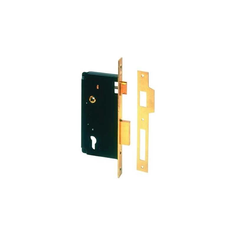 Serrature Cisa da infilare 5C611 acc.Ottonato 60 Mm