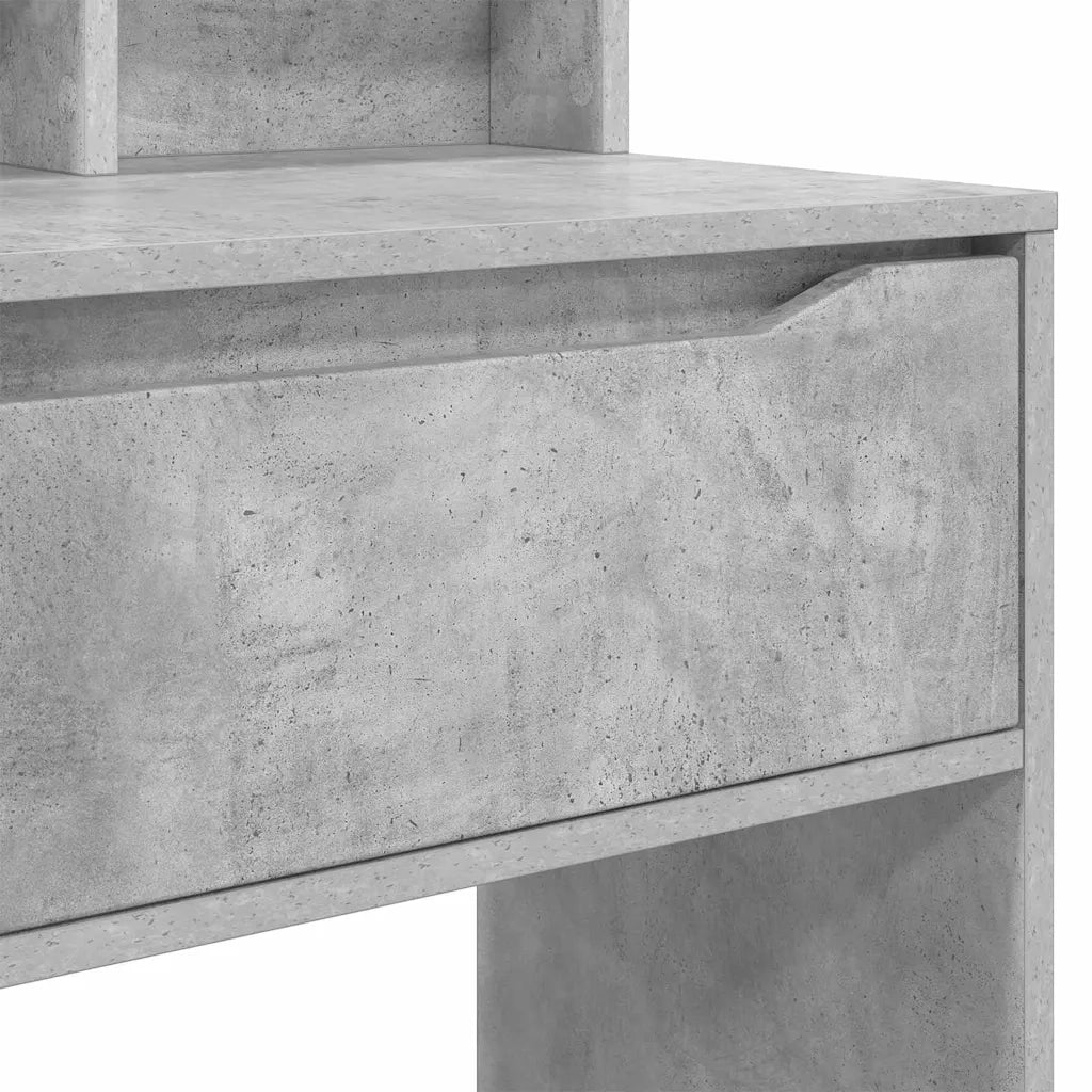 Toeletta | Tavoli da Trucco per Camera da Letto Grigio cemento