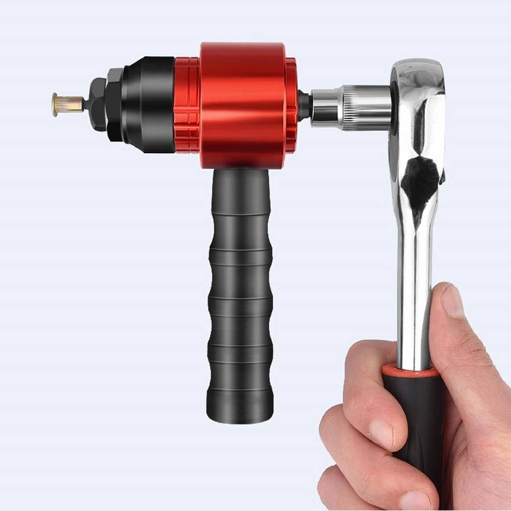 Trade Shop - Adattatore Per Rivetti Elettrici Per Trapano A Batteria M3 M4 M5 M6 M8 Utensili -