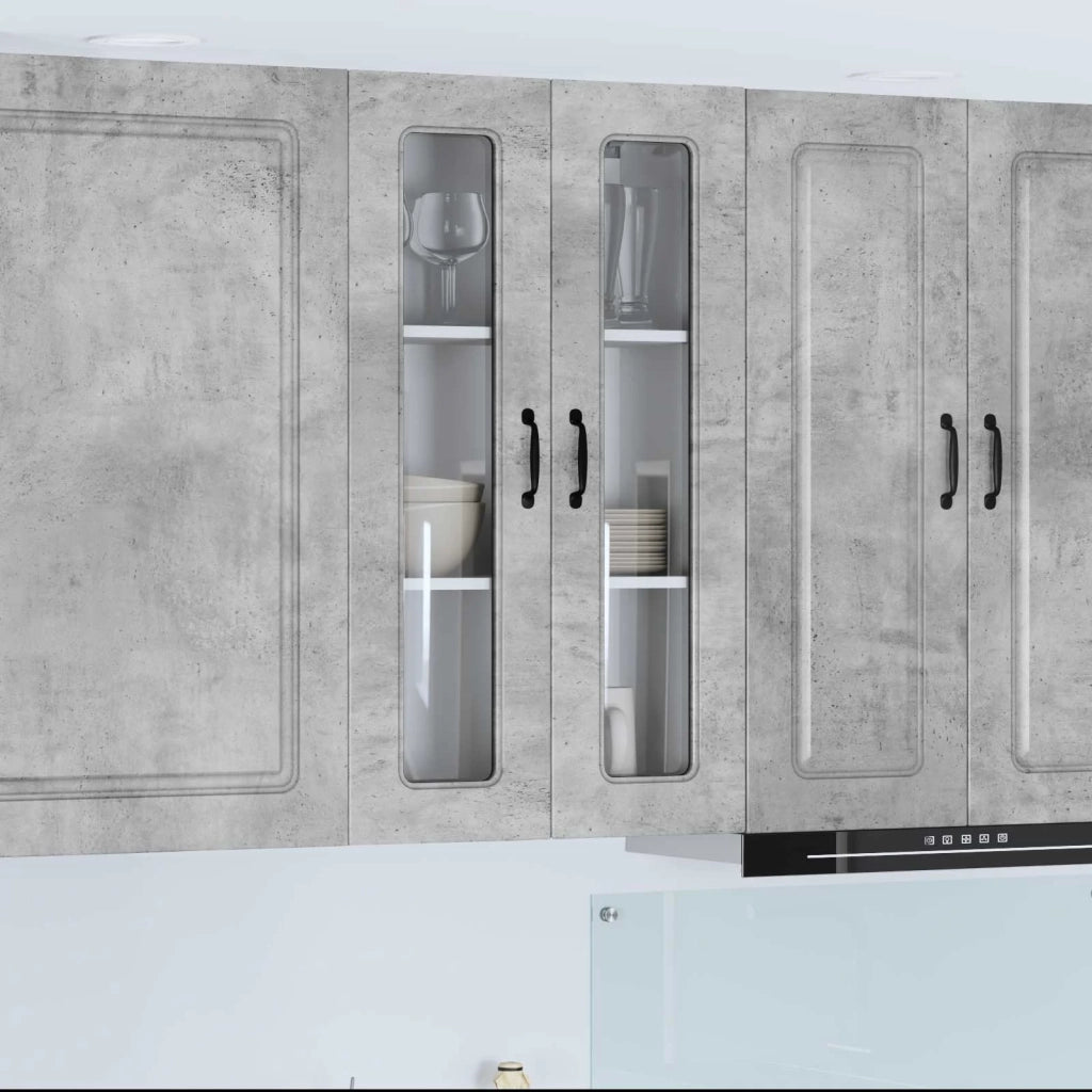 Pannello lavastoviglie Kalmar Grigio cemento 60 x 31 x 100 cm 884827