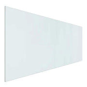 Piastra in vetro per camino Trasparente 120 x 50 cm Vetro CFW7884359
