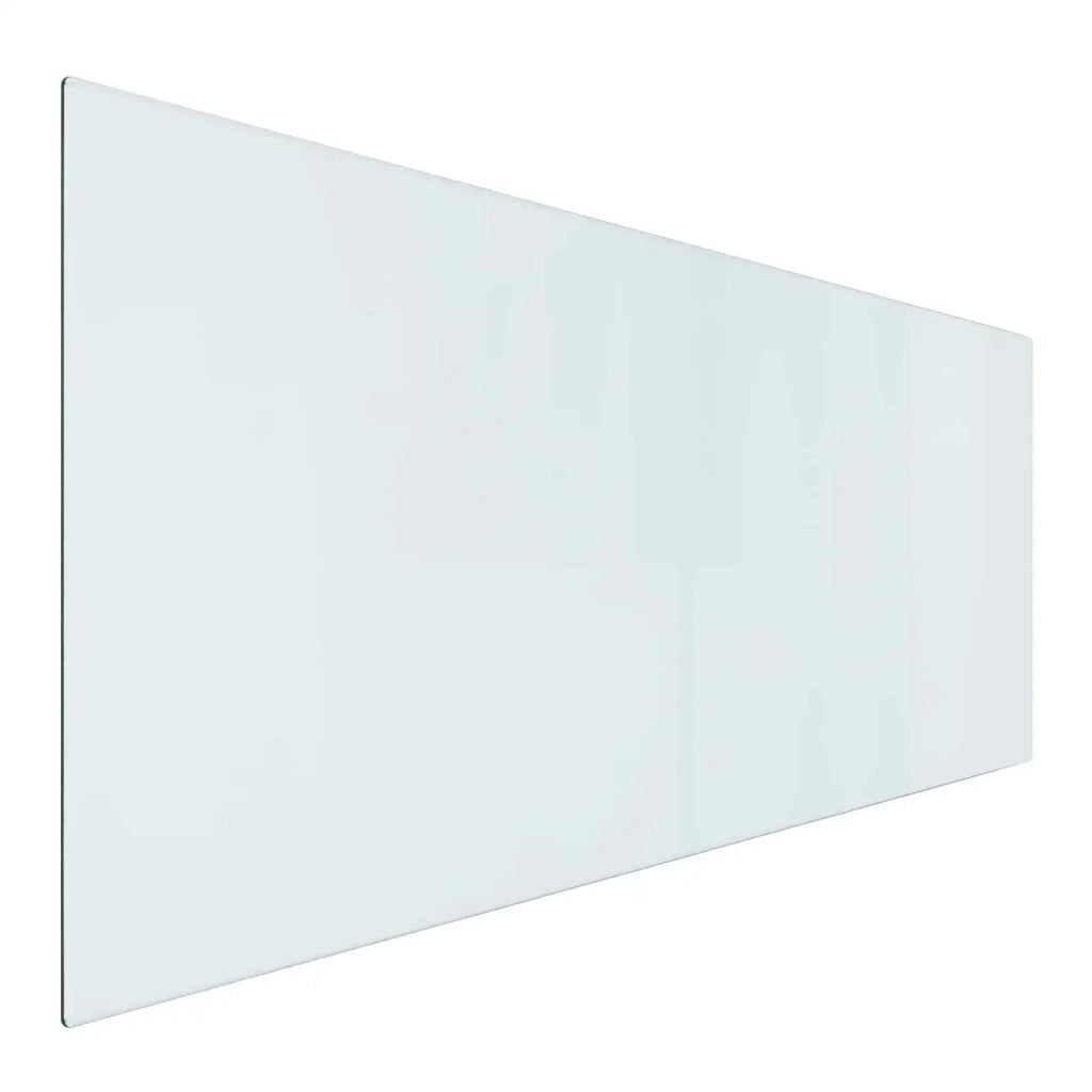 Piastra in vetro per camino Trasparente 120 x 50 cm Vetro CFW7884359