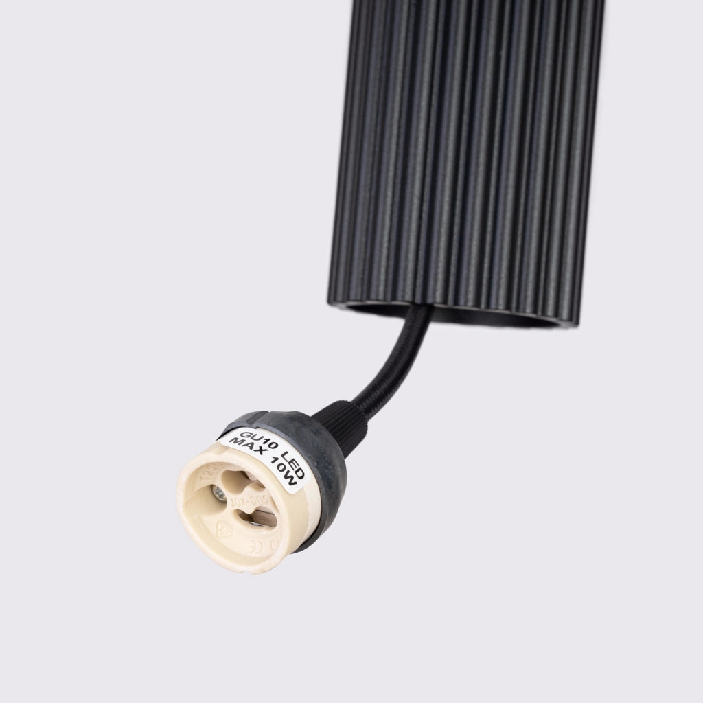Lampada a sospensione KARBON 1 nero