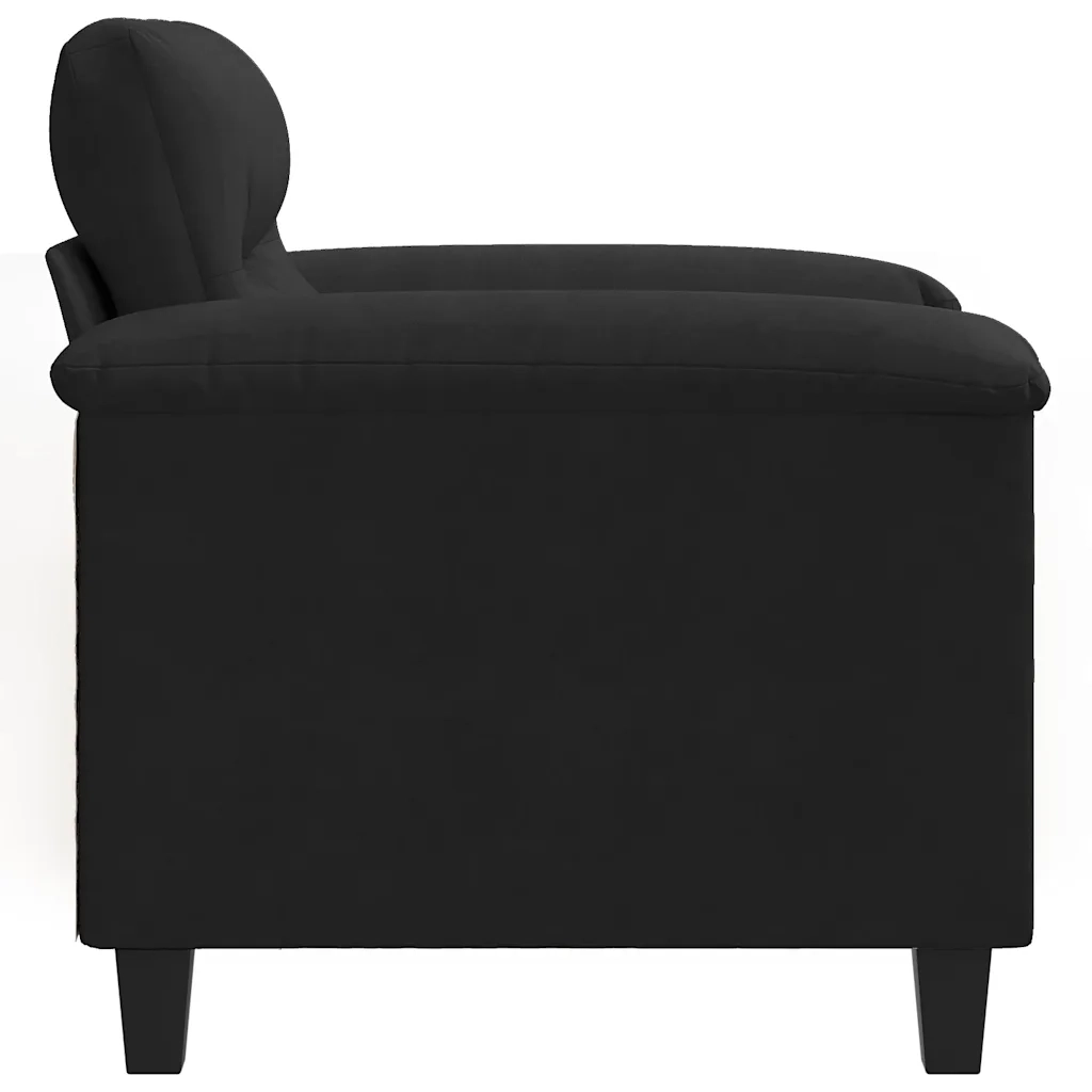 Poltrona Nera 60 cm in Microfibra 359552