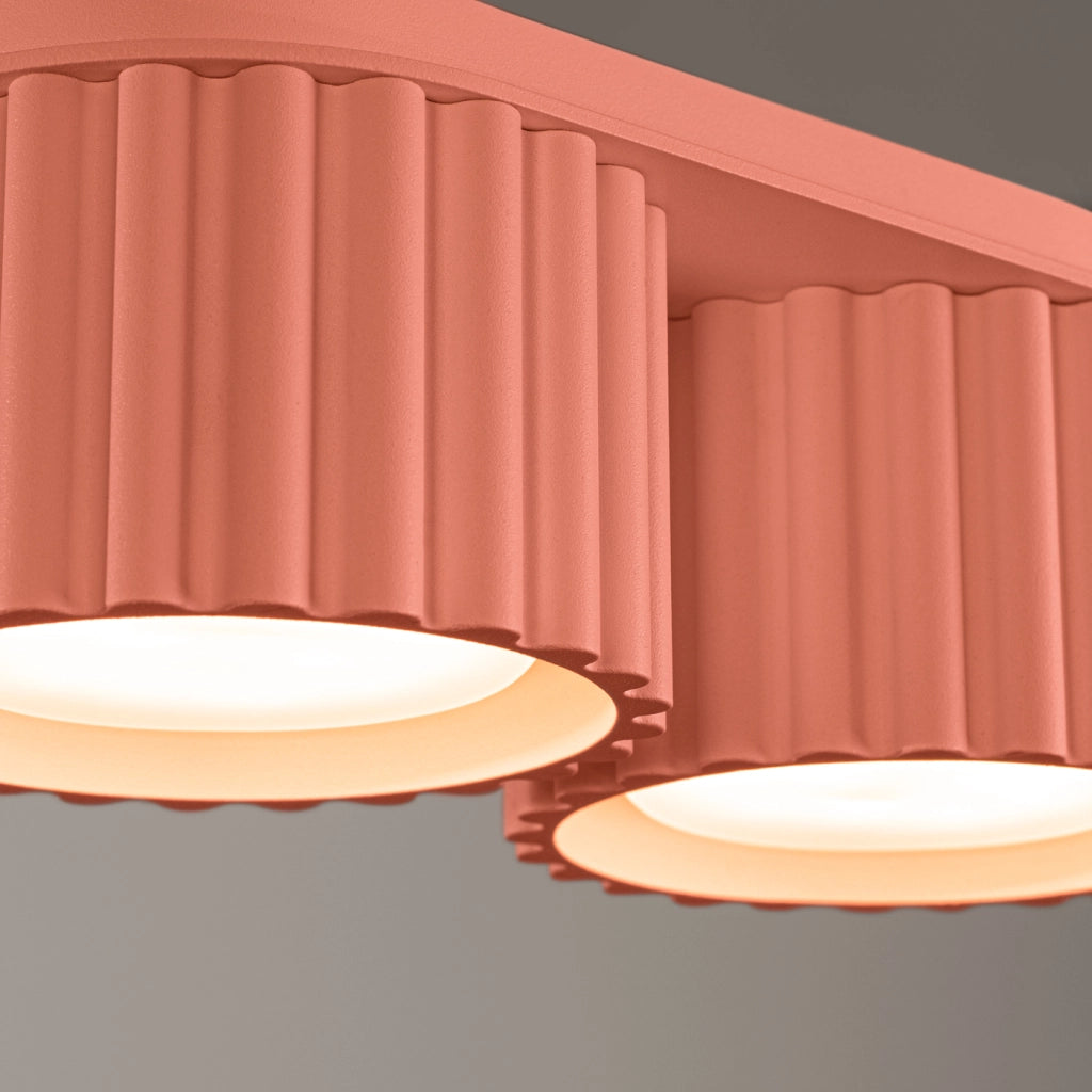 Lampada da soffitto AURA 2 peach Gx53