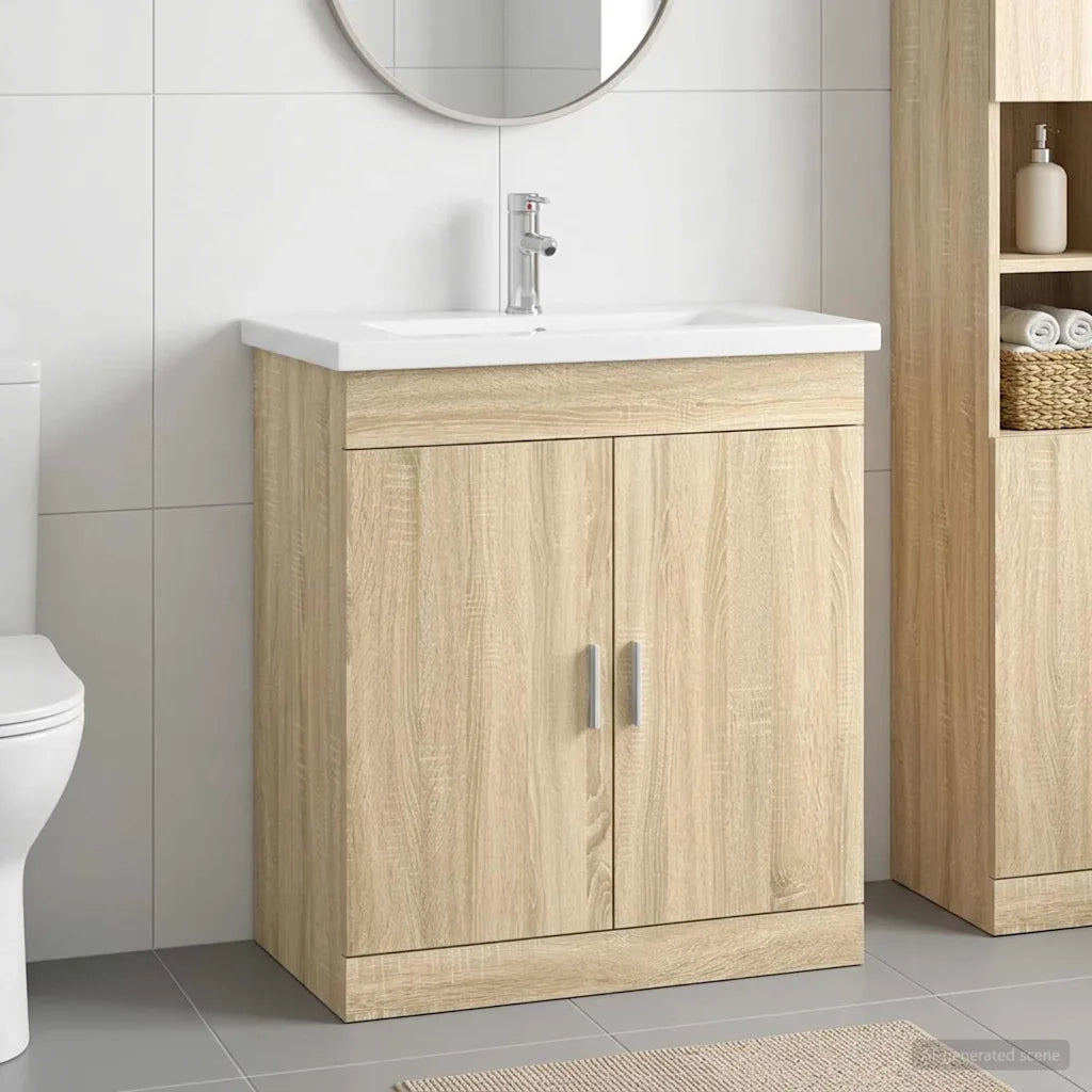 Set di mobili per il bagno Rovere Sonoma 81 x 40 x 84,5 cm 3404360