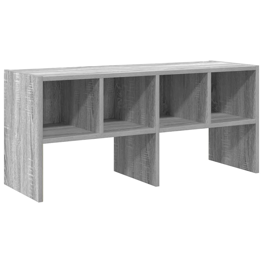 Scarpiera Impilabile Grigio Sonoma 89,5x30x40 cm 858849