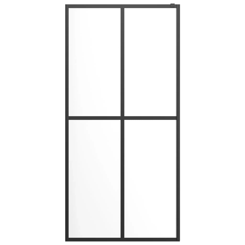 Box doccia walk-in box doccia schermo doccia walk-in bagno interni casa vetro temperato trasparente 100 x 195 cm 02_0003081
