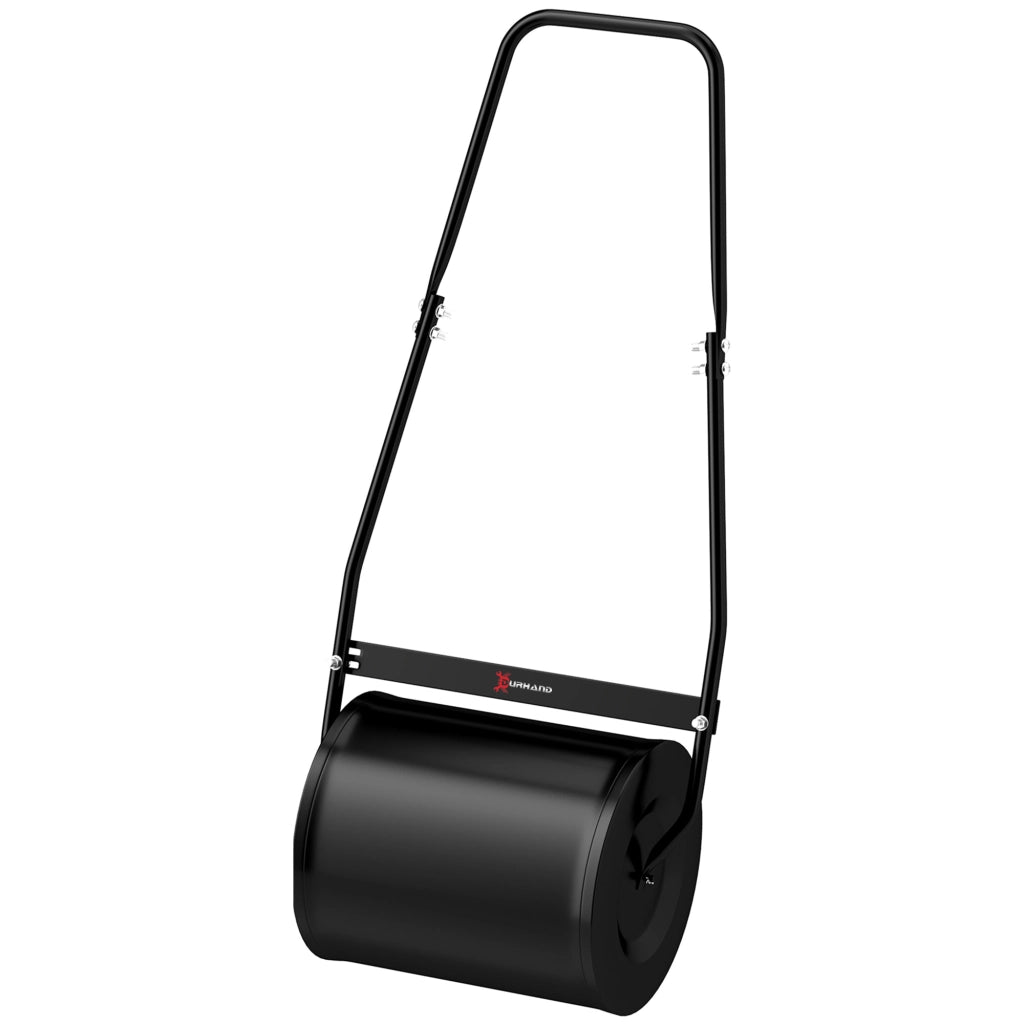 Rullo compressore per prato giardino ¨C Xylo ¨C acciaio nero 47x32x105 cm