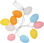 Cavo LED con uova di Pasqua in colori pastello