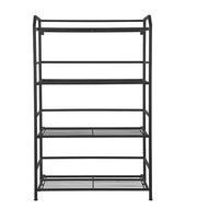 Scaffale Multiuso Evolution Struttura in Metallo Nero 67 x 30 x 116 cm