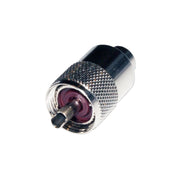 CONNETTORE PL259 CONNECTOR FOR RG58 CABLE
