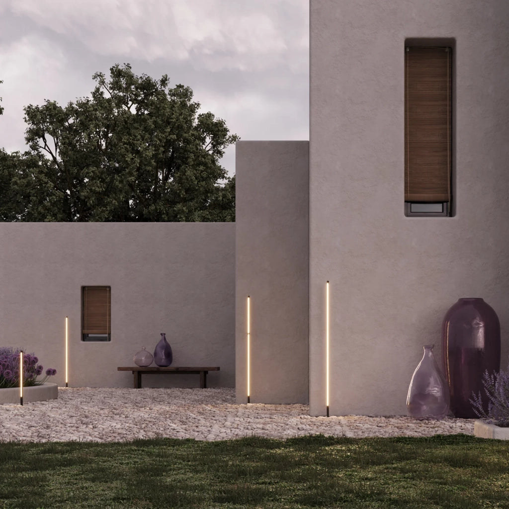 Maytoni Lampada da Esterno Moderna Pole 1 luce LED integrato IP65 grafite alluminio