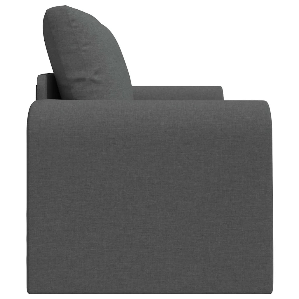 Divano letto | Sof¨¤ letto | Letto singolo 60cm Grigio scuro Tessuto
