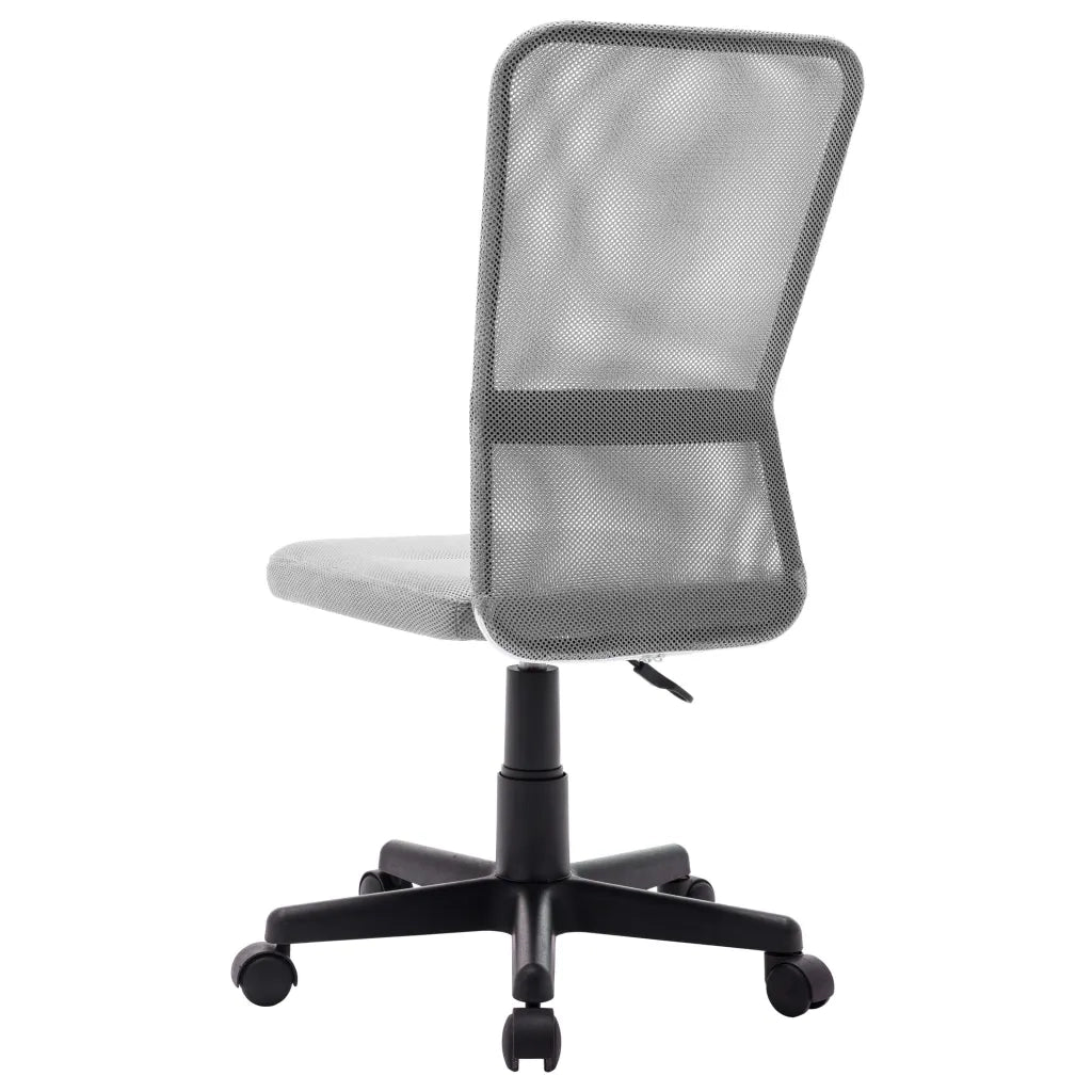 Sedia da Ufficio | Sedia da Gaming Grigia 44x52x100 cm in Tessuto a Rete
