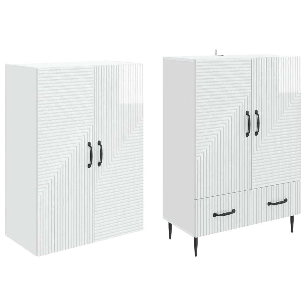 Set di armadi 2 pcs 66 x 34,5 x 95 cm Legno ingegnerizzato 3416614