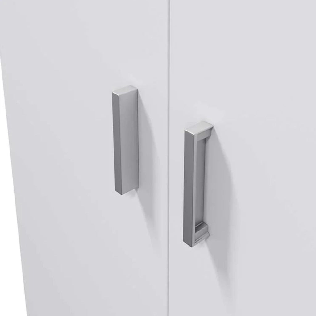 Soave, Armadio Multiuso Grande Modulabile, 110x180h cm Bianco