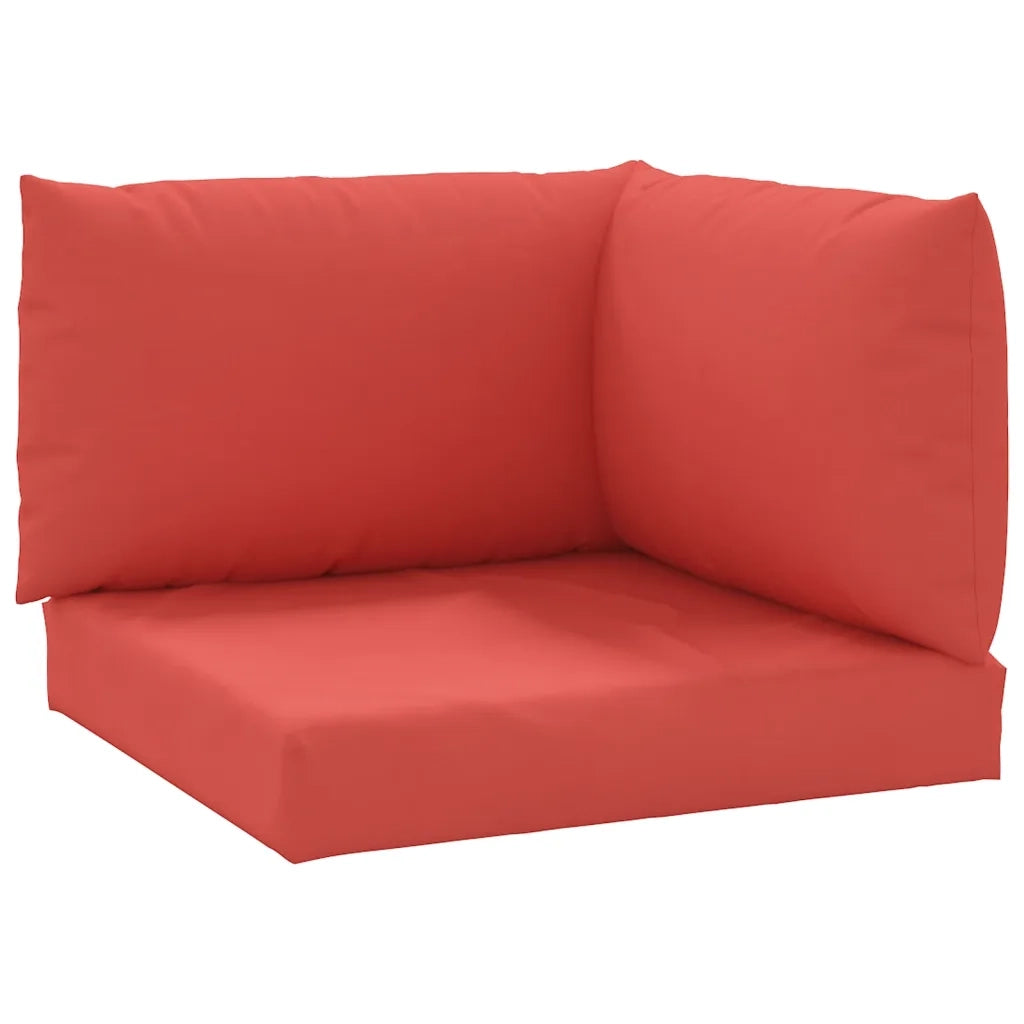 Cuscini per Pallet 3 pz | Cuscini per sedie Rossi in Tessuto Oxford
