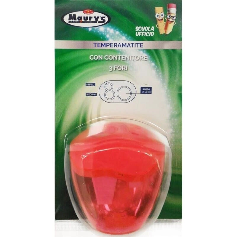 MAURY'S TEMPERA MATITE 3 FORI CON RACCOGLITORE