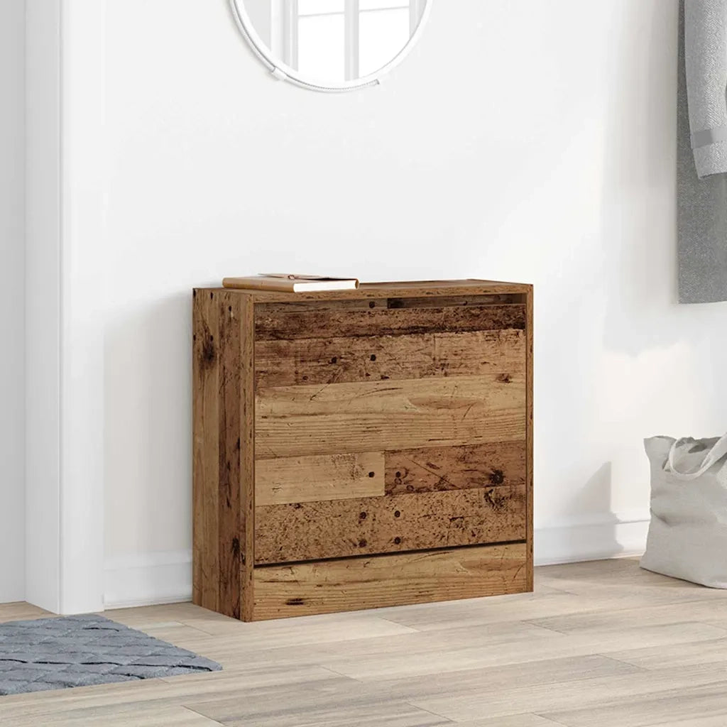 Mobile per scarpe con lo scaffale Legno vecchio 60 x 21 x 57 cm 869099