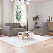 Set di divani 2 pcs Talpa 139 x 78 x 80 cm Tessuto 3407497