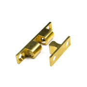 Chiusure a sfera in ottone 9 x 49 mm.