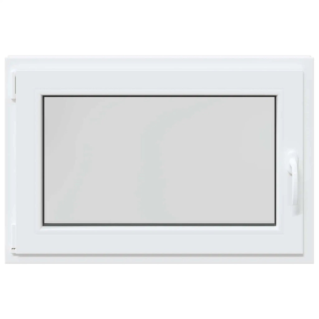 Finestra per Soffitta RISOR 90 x 60 cm PVC e Vetro Bianco CFW1679736