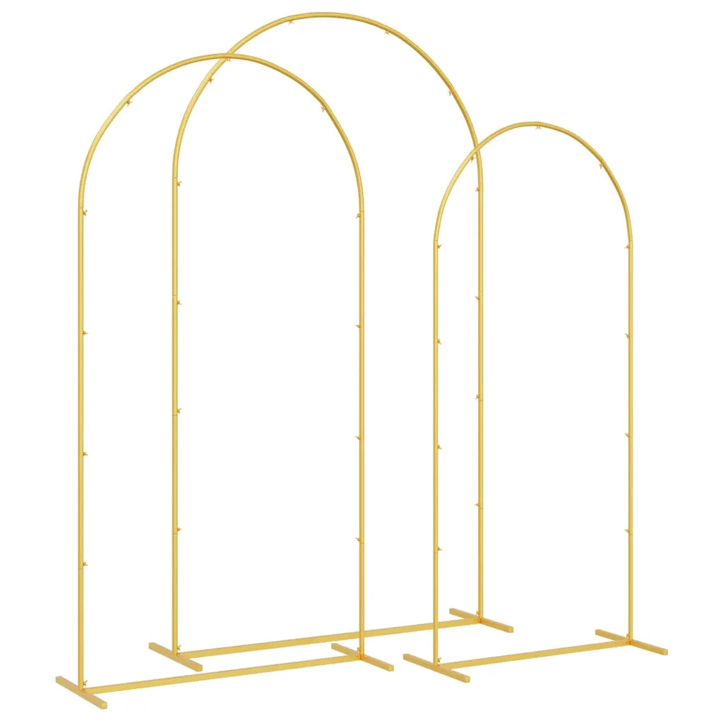 Arco Nuziale 3 pcs Oro Acciaio 42023038
