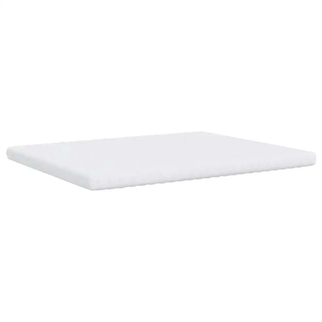 Materasso in Schiuma Bianco 180x220 cm 7 Zone Durezza 20 ILD