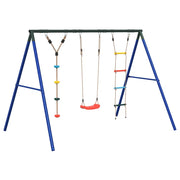 Set Gioco da Esterno con Altalena Scala e Altalena a Disco CFW5802597
