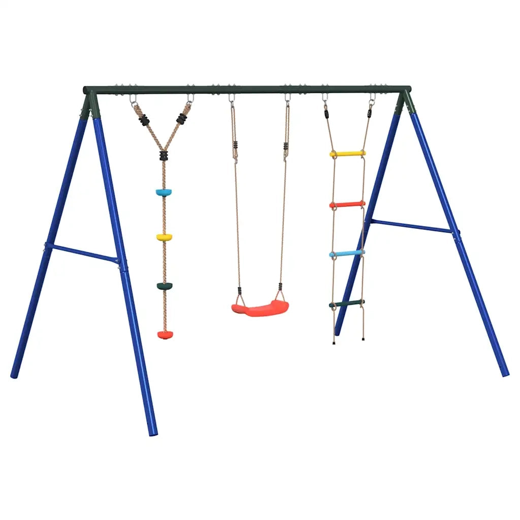 Set Gioco da Esterno con Altalena Scala e Altalena a Disco CFW5802597