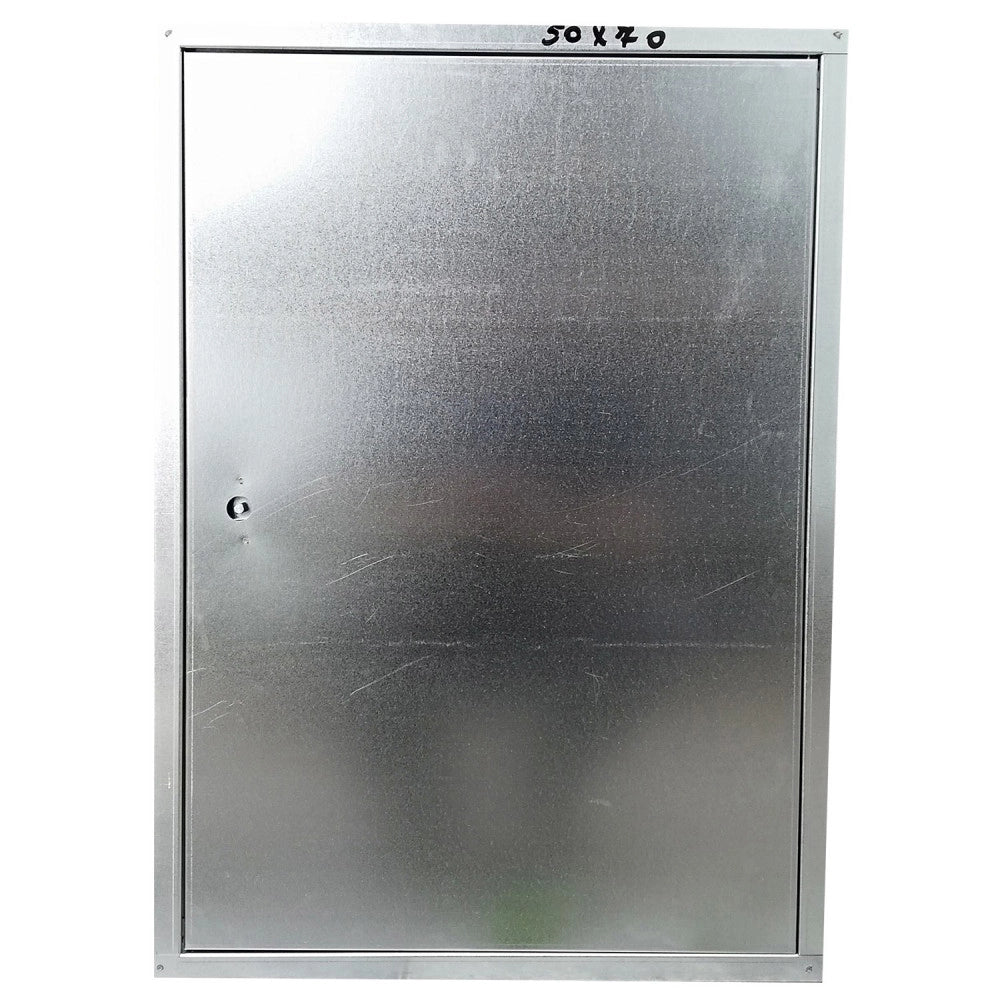 Sportello cieco portello porta zincata universale custodia uso esterno, scegli se  h 35 x l 45