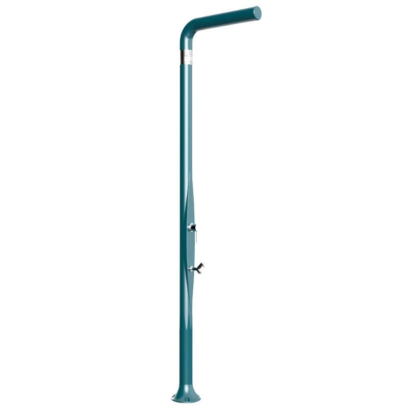 Doccia Tradizionale In Polietilene Funny Yang Top Line Con Lavapiedi Colore Smerlado Cv-T225-Tl/6700