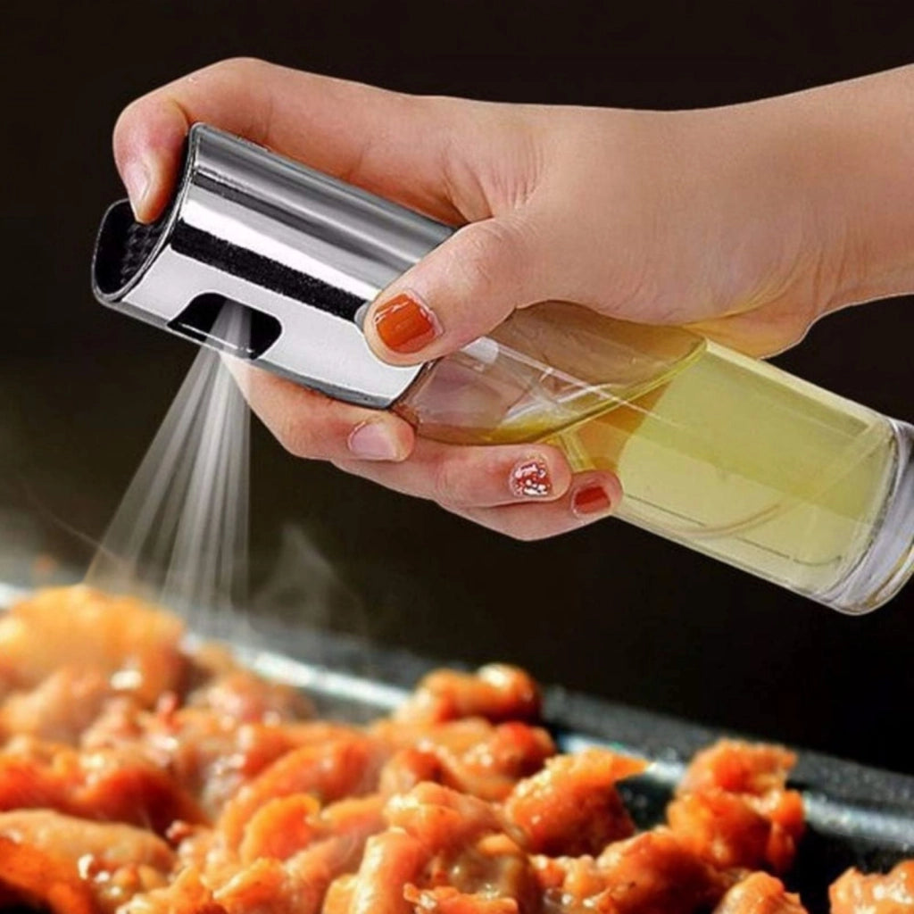 Dispenser Spray per Olio Aceto Limone Salsa di Soia Nebulizzatore Cucina 100ml