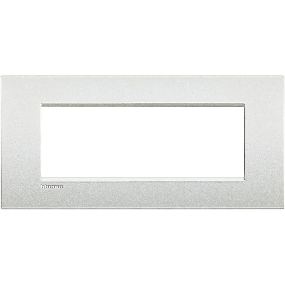 Living Light - Placca 7P Bianco Perla- LNC4807PR
