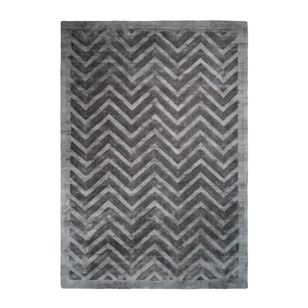 Tappeto di lusso a pelo corto Luxury grigio antracite