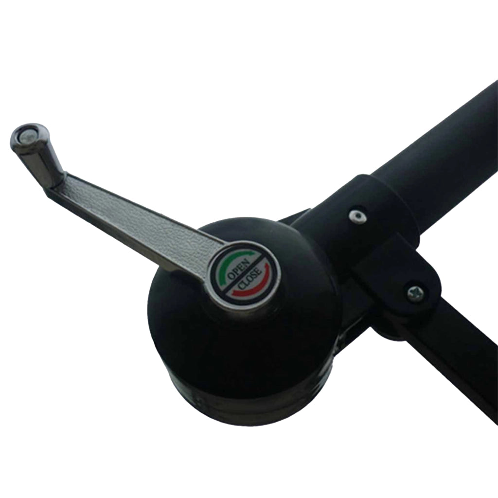 OAHUOmbrellone rotondo diametro 3m blu grigio + copertura
