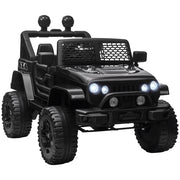 Macchina Elettrica per Bambini 12V con Telecomando ¨C Xylo ¨C Nero 100x64x71cm