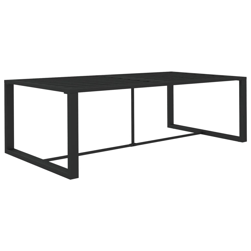 Set Divani da Giardino 7 pz con Cuscini in Alluminio Antracite 3115920